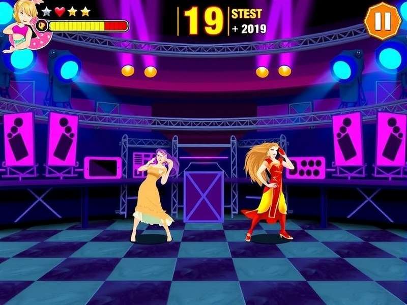 Dance Dynamo Supreme Gameplay Screenshot